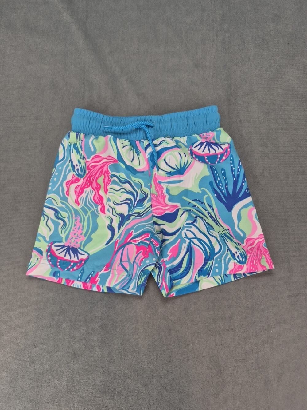 Tommy Bahama Boys Pastel Print Swim Trunks Size 24 Month